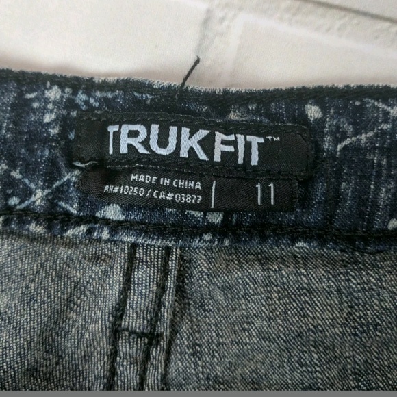 Trukfit denim jeans Lil Wayne indigo splatter - Picture 6 of 6